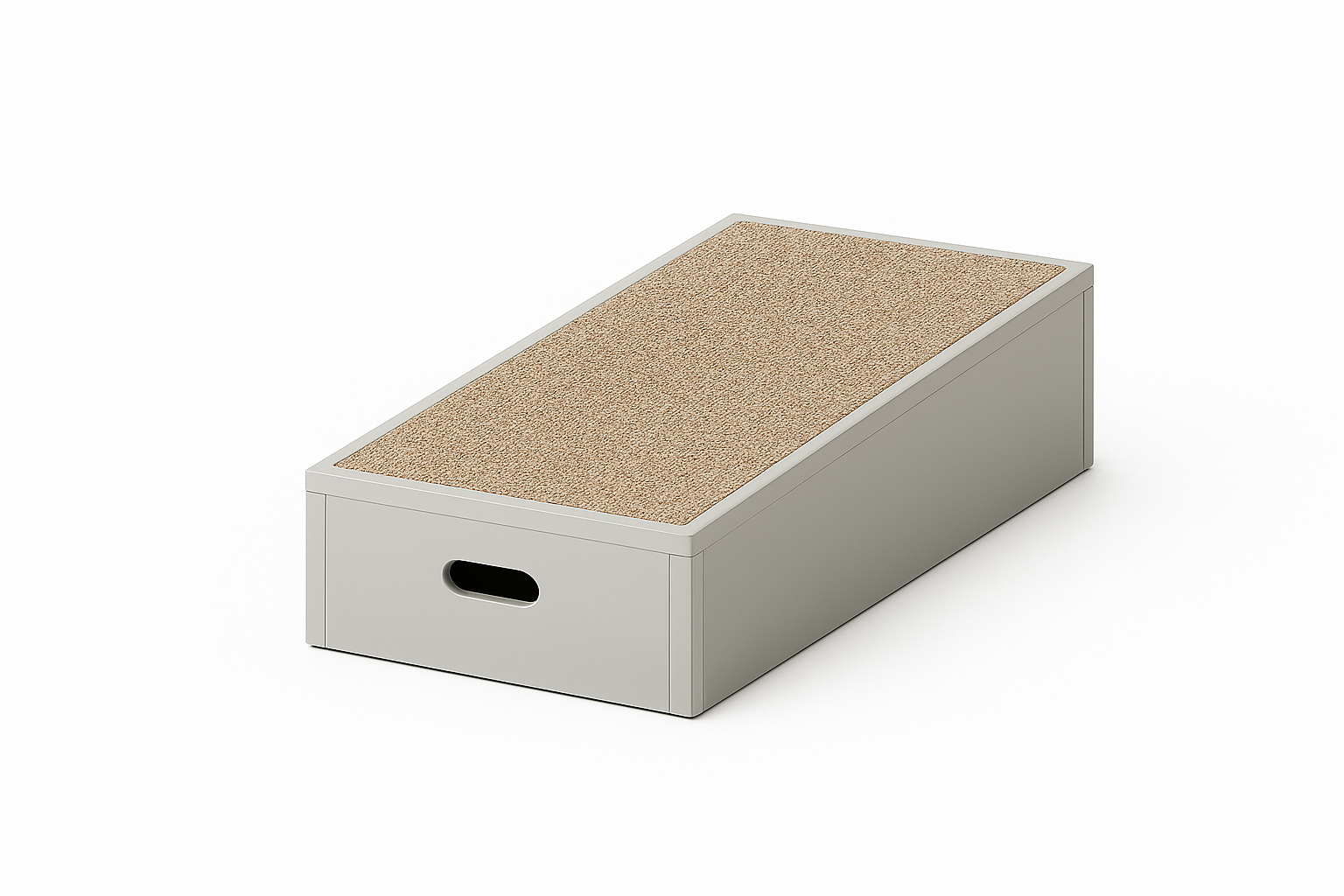 Podestmodul | rechteckig 3080 -  niedrig | 30 x 13 x 80 cm