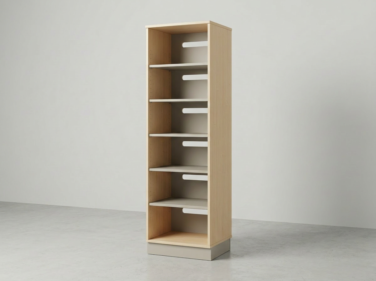 Bettzeugregal | 6 Fächer, offen - Basic | 36 x 159 x 67 cm