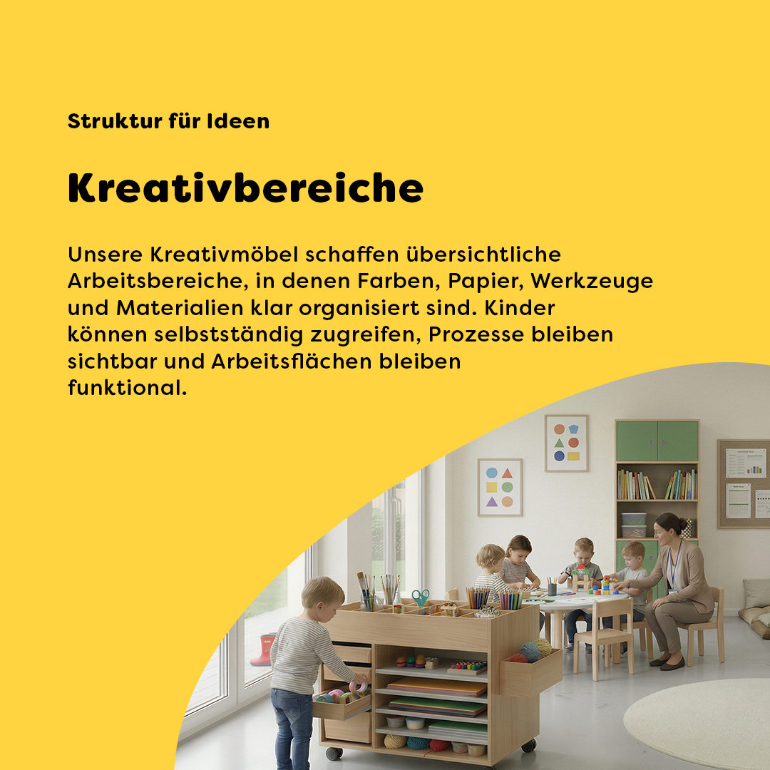 Kreativ- und Spielmöbel – Raum für Ideen