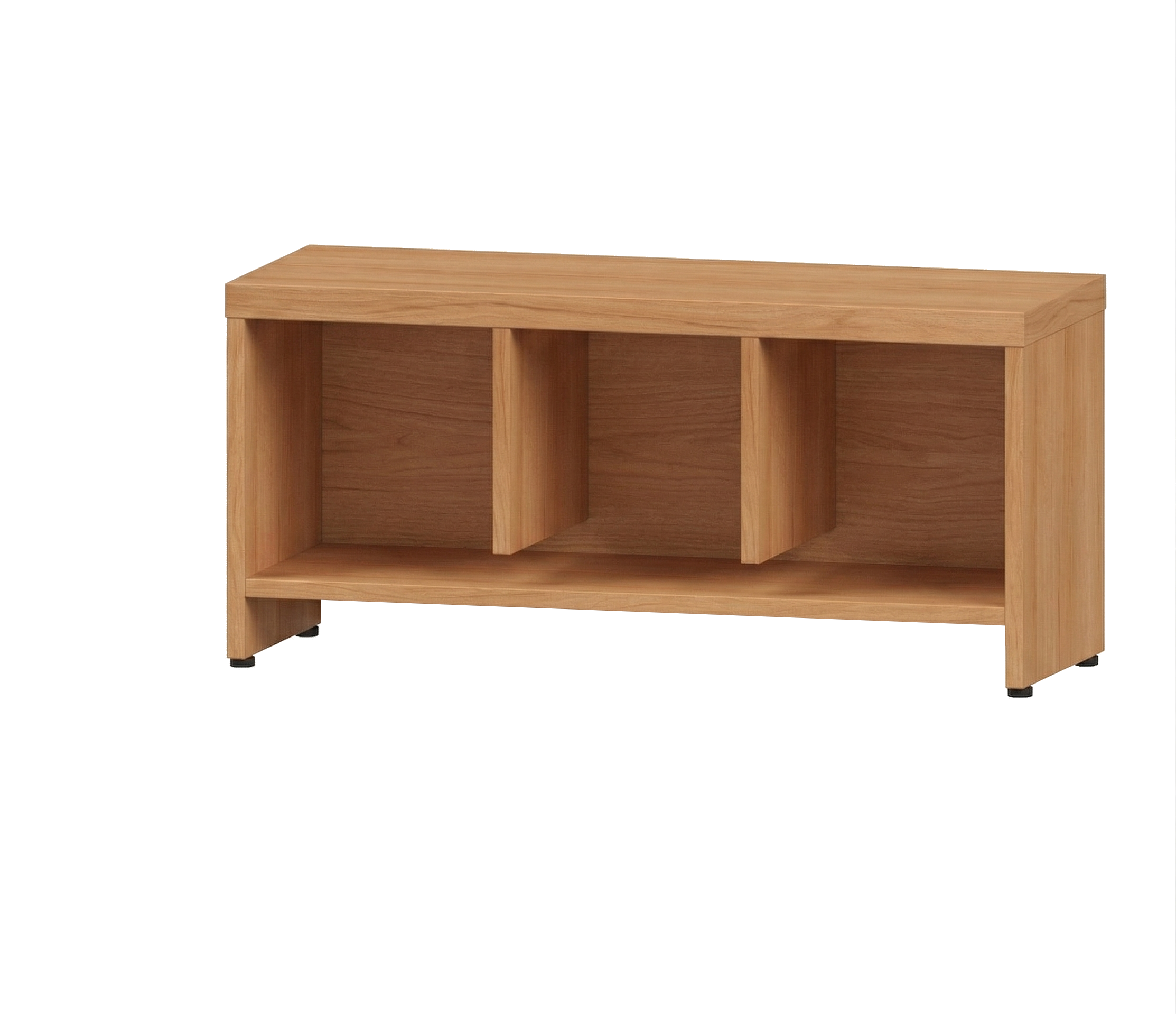 Garderobenbank | 3 Fächer - Basic | 92 x 43 x 33 cm