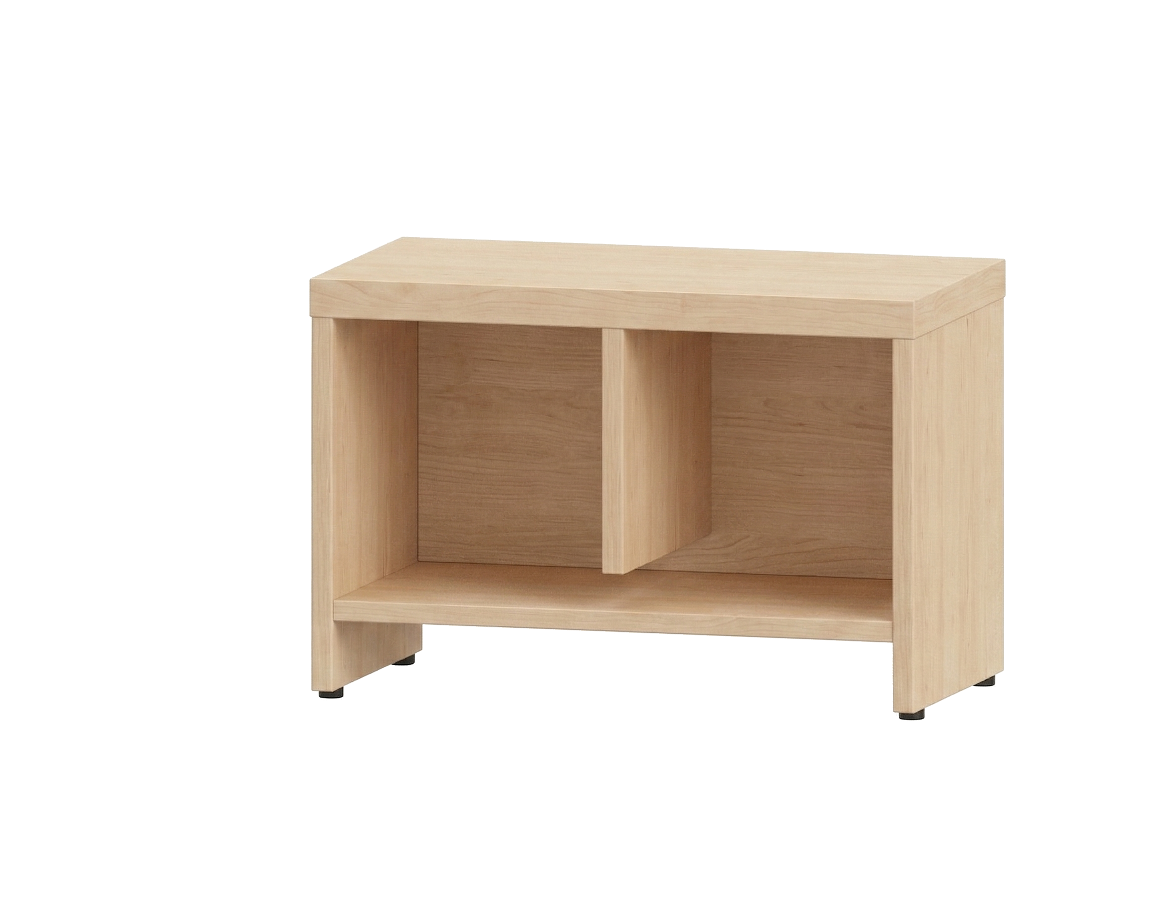 Garderobenbank | 2 Fächer - Basic | 62 x 43 x 33 cm