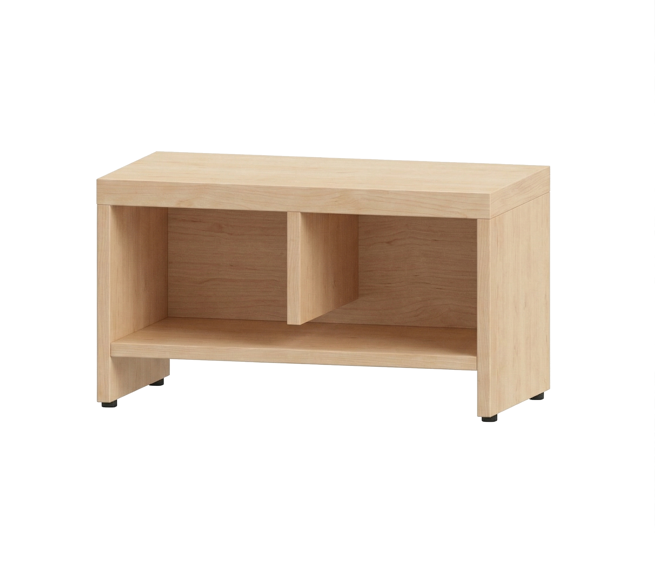 Garderobenbank | 2 Fächer - Basic | 62 x 35 x 33 cm